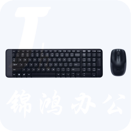 罗技 MK220 无线键鼠套装 带无线2.4G接收器