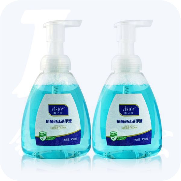 唯洁雅抗菌泡沫洗手液 VXDAA 蓝色 450mL*2瓶/套