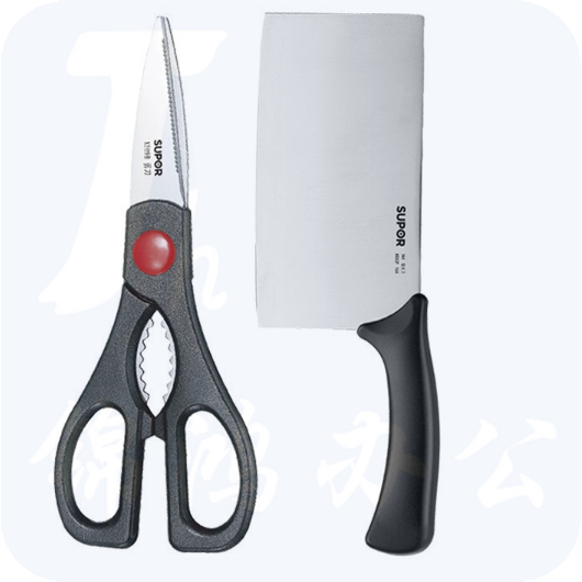 苏泊尔  TK1717T 厨房礼盒两件套-利刃系列 货号：WY