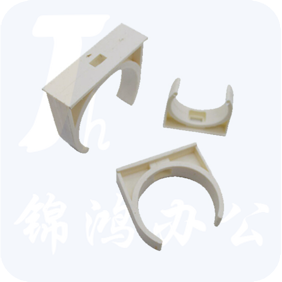 PPR  U型管卡  坐卡塑料带扣管卡线管卡子