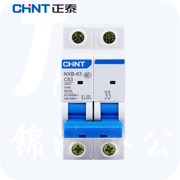 正泰 NXB-63-2P-C63 断路路 空气开关 DZ47升级款