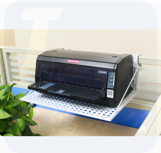 工位挂件  资料收纳打印机托架  40*50cm  货号：HXE