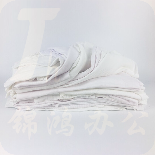 工业抹布 吸油棉布 碎布头 碎抹布 白大片 25Kg/包