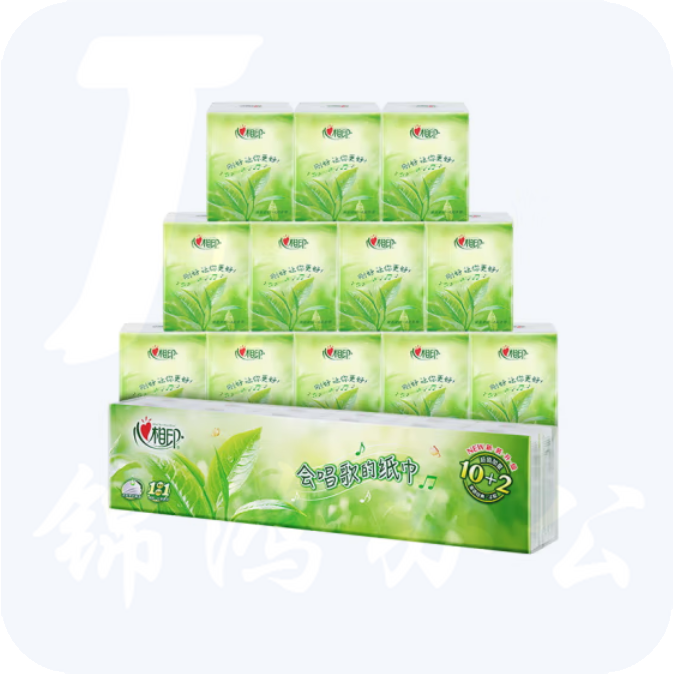 心相印 手帕纸巾  4层7片*12包