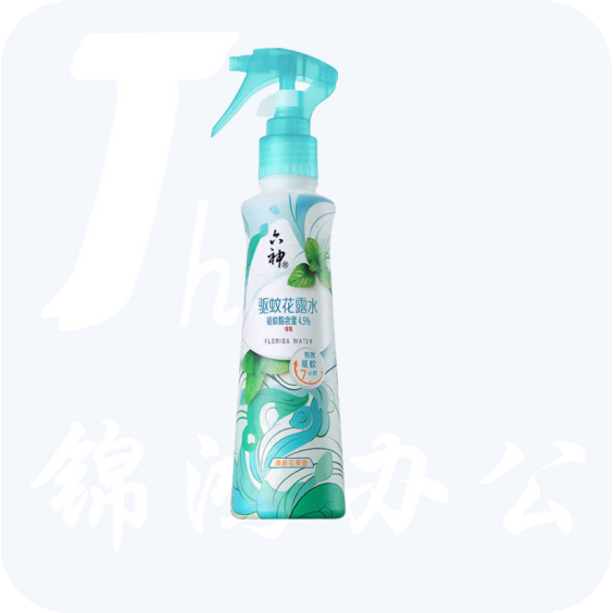 六神  驱蚊花露水清新花果香手枪泵设计188ml   货号：JC
