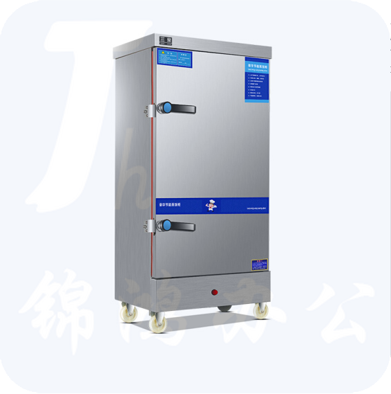 金百川 蒸饭柜 蒸饭车 蒸箱 商用厨房蒸柜 单门12层蒸饭车 120KW 380V  700*600*1500MM