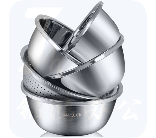 美厨 不锈钢盆筛五件套