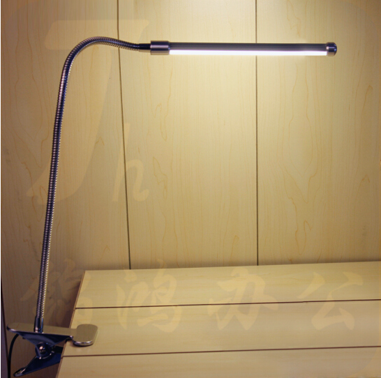 大学生led台灯床头灯夹式护眼灯寝室书桌夹子灯宿舍夹式学习阅读灯创意看书夜读灯USB夹灯 黑色 三色调光