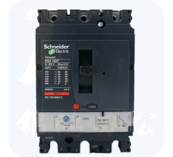 施耐德  NSX160F塑壳保护断路器 空气开关