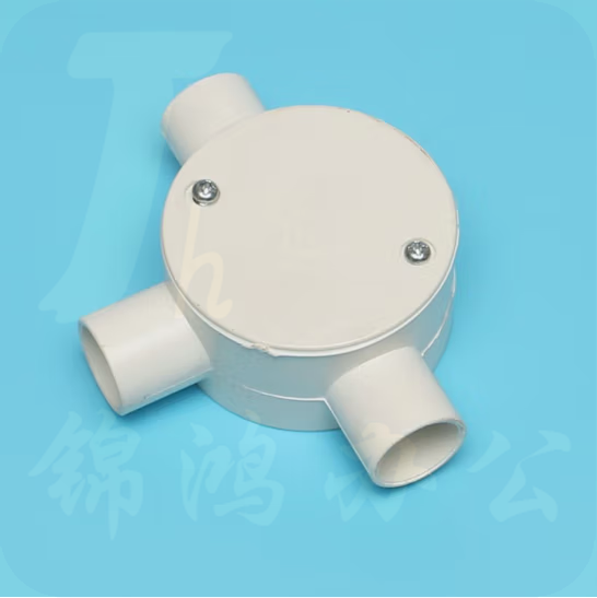 PVC接线三通 接线盒 25  货号：YC