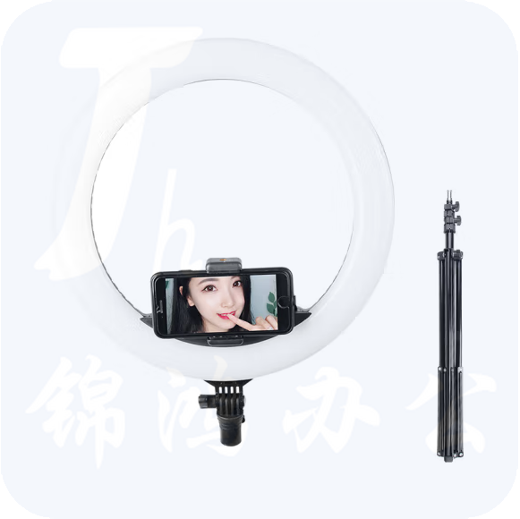 锐玛 YB-RJ510 环形14英寸 LED摄影环形灯自拍摄影摄像补光灯