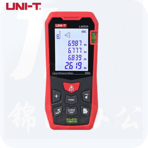 优利德（UNI-T）激光测距仪  高精度手持式红外线测量仪  LM50A（50米） 干电池款   货号：JC