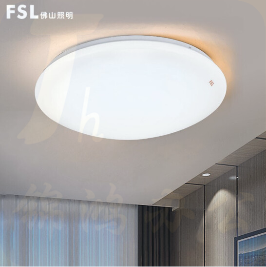 佛山照明   LED吸顶灯简约现代超薄灯  36W/5700K  450mm 芯爱系列  货号：YC