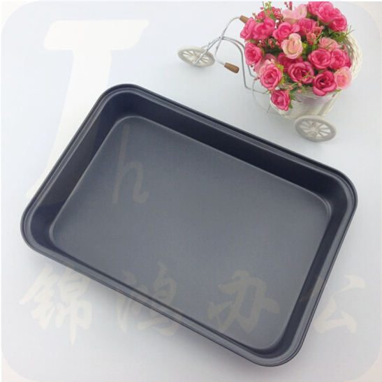   铝合金圆角 600*400*20mm长方形烤盘   货号：LJ