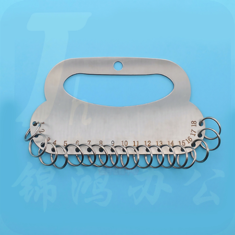  18位钥匙圈 仓库房东宿舍手提钥匙盘