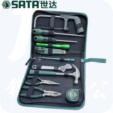 世达（SATA）11件基本组套/家用五金工具 基本组套 电工综合组套11件套装06003