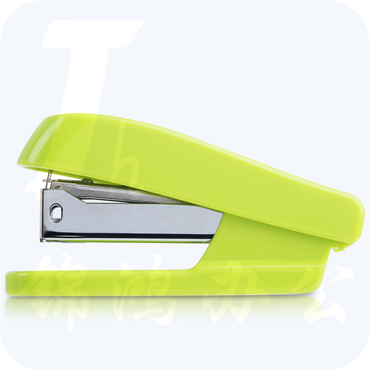 得力 订书机 彩色12#订书器 适用24/6-26/6钉 颜色随机 0406