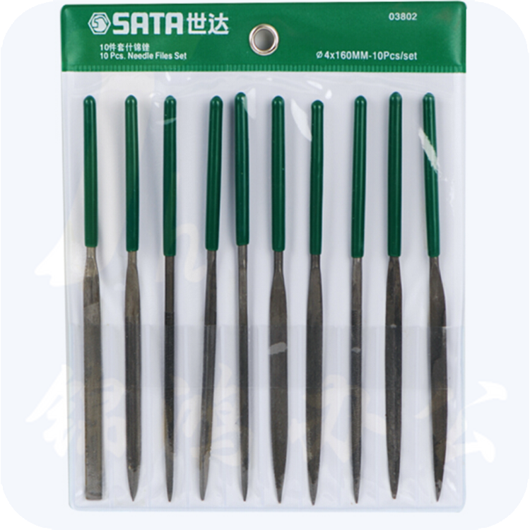 世达（SATA)   03802	10件套什锦锉4x160MM