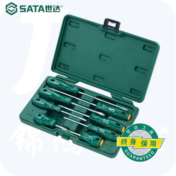 世达 09306 8件套A系列一字、十字螺丝批组套电工工具螺丝刀起子