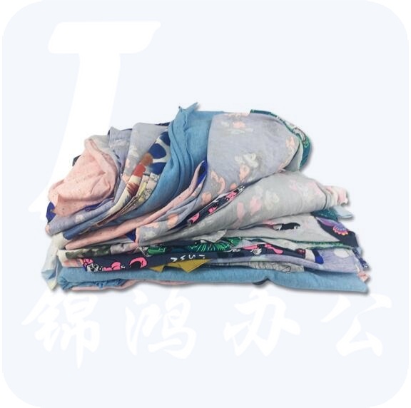 工业抹布  吸油棉布 碎布头 碎抹布 花大片 25Kg/包