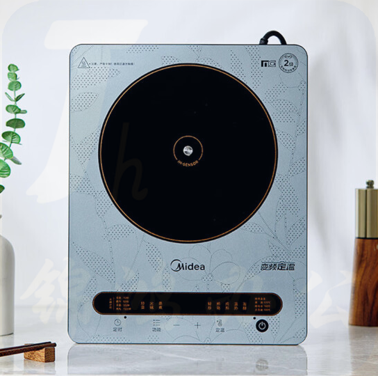 美的（Midea）智能定温电磁炉  200W速热轻音大功率防干烧 9档调节MC-22MB01