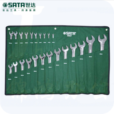 世达（SATA）23件全抛光两用扳手组套 货号09027