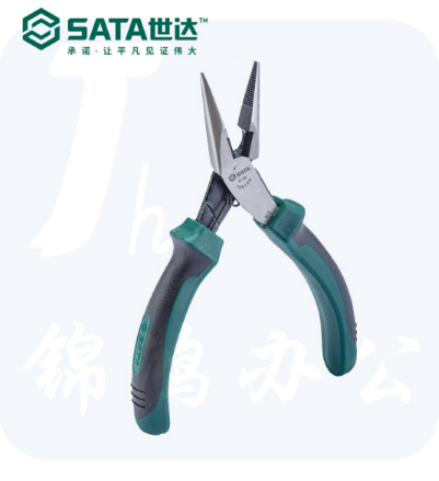世达（SATA） 70612A 省力型迷你尖嘴钳5.5"