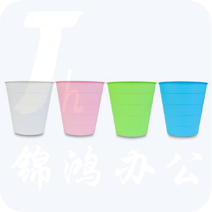 晨光（M&G）时尚圆形清洁桶 彩色垃圾桶彩色纸篓ALJ99412 灰粉绿蓝颜色随机
