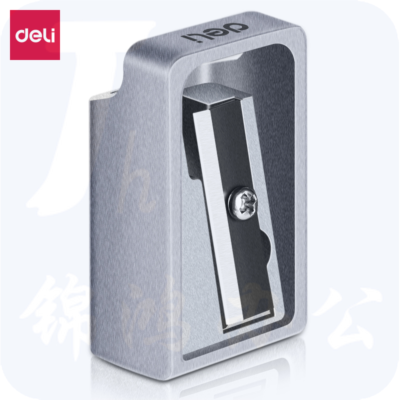 得力0596 经经典锌合金卷笔刀/学生铅笔削笔器/转笔刀