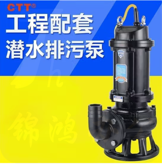 上海人民   潜水泵 排污泵 可配耦合装置立式污水泵250WQ600-10  37KW