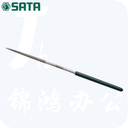 世达（SATA）金刚石尖头圆锉3x140MM / 尖头圆锉挫刀钢锉刀合金矬子 打磨工具03815