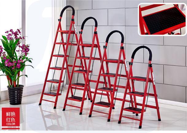 步步高 六步梯   家用梯室内梯加厚碳管人字梯工程梯子