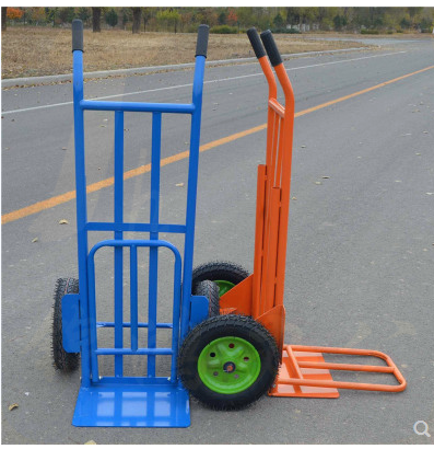 两轮手推车搬运车老虎车小推车载重王手拉车