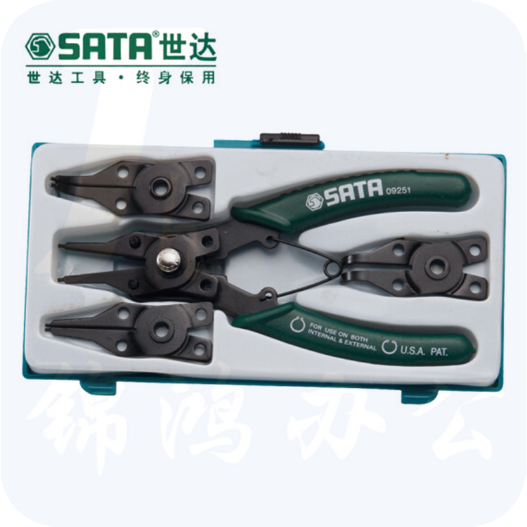 世达（SATA)   09251	5件套卡簧钳