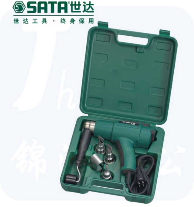 世达（SATA）6件数显型热风枪组套  09813