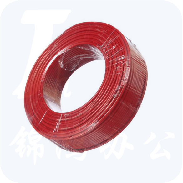 津利（JINLI）  BVR/RV-4平方  塑铜软线   电线  电缆  红色 95米/盘