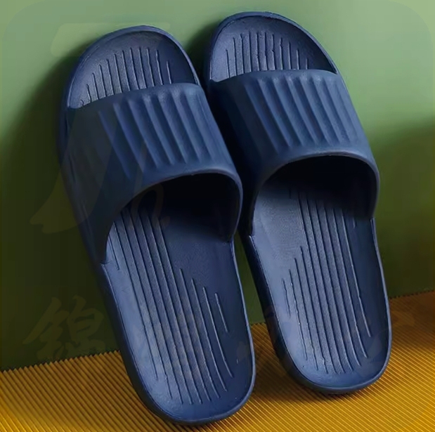 拖鞋 防滑拖鞋 舒适静音拖鞋 灰/蓝随机