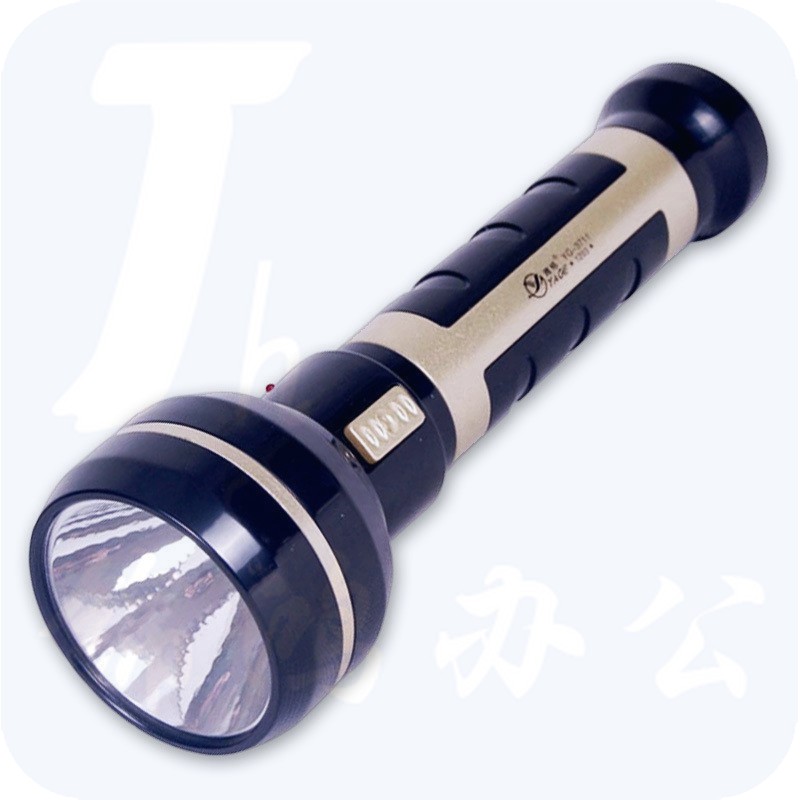 雅格 LED手电筒黑金刚300米远射程YG-3711