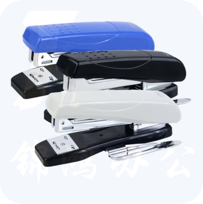 得力0326 省力钉书器/起钉器二合一订书机 12# 蓝