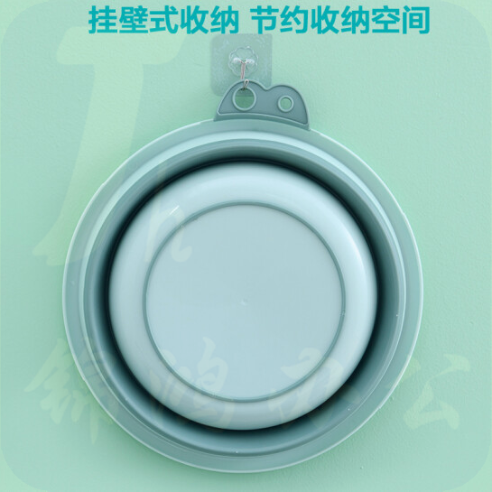 可洗脸盆 家用便携式学生宿舍洗衣盆塑料盆  直径约35cm   货号：YC