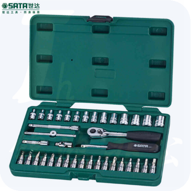 世达（SATA）38件6.3MM系列套筒组套 09002