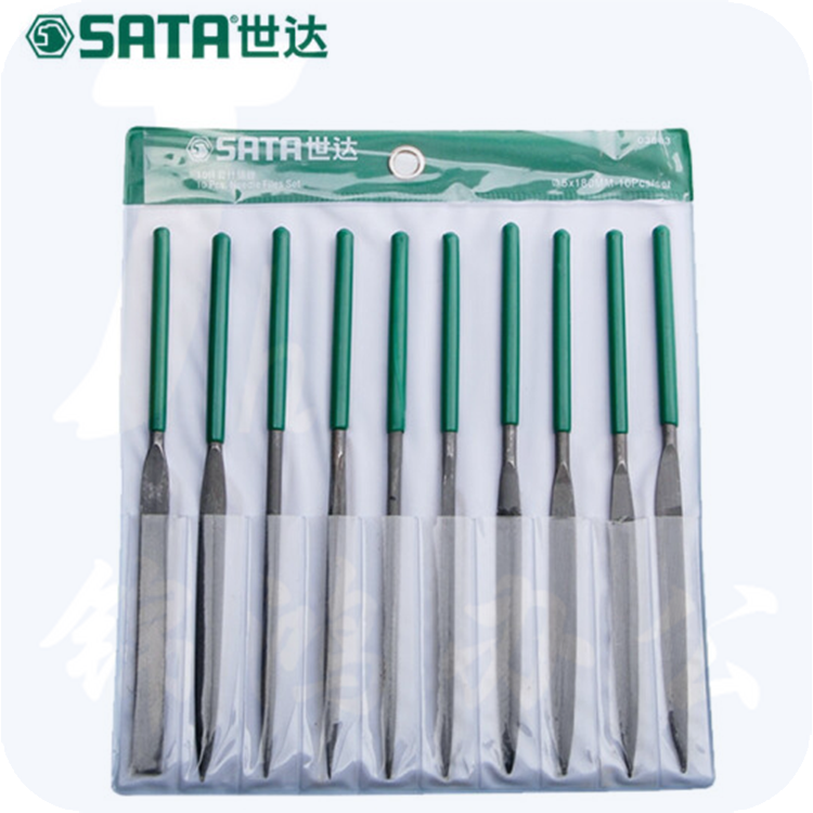 世达（SATA)   03803	10件套什锦锉5x180MM