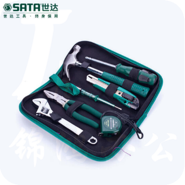 世达（SATA）7件基本组套/家用五金工具 基本组套 电工综合组套06001