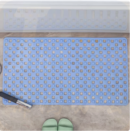 脚垫卫生间地垫 浴室地垫  镂空地垫 79*43cm  货号：LJ