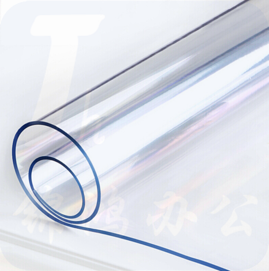 软玻璃台布桌布  宽90cm宽 PVC防水防烫磨砂/透明水晶板 1.5mm厚单位：米