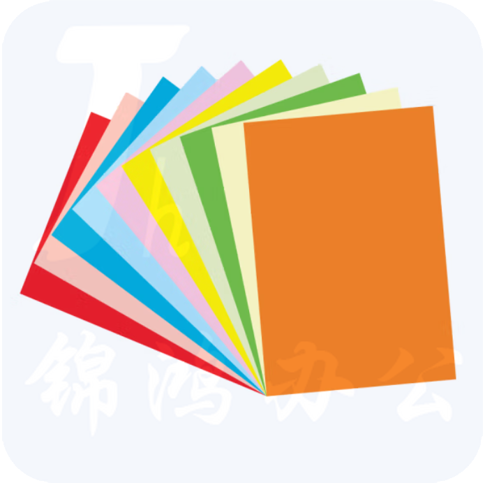 彩纸打印纸 A 4 80g 100张/包卡纸 折纸手工纸  颜色备注