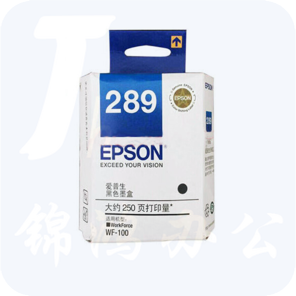 爱普生 T289  黑色墨水 适用WF-100/WF-110机型