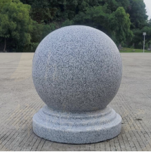 石球 路障 花岗岩挡路球 广场石墩子 阻车石球 门墩 （含送货、装货、卸货、安装指定位置）